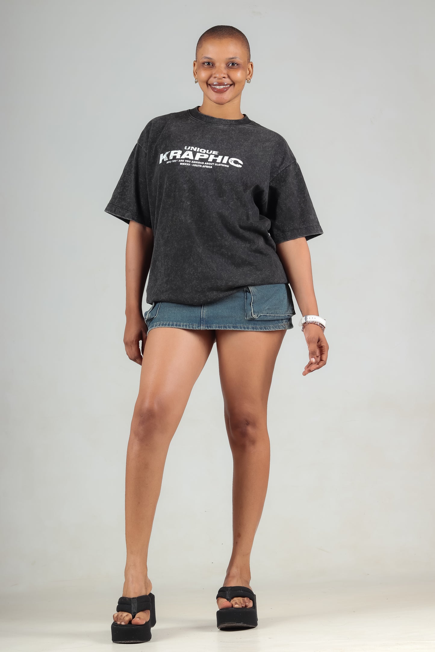 KRAPHIC UNISEX KASI FASHION Premium Oversized Classic T-Shirt