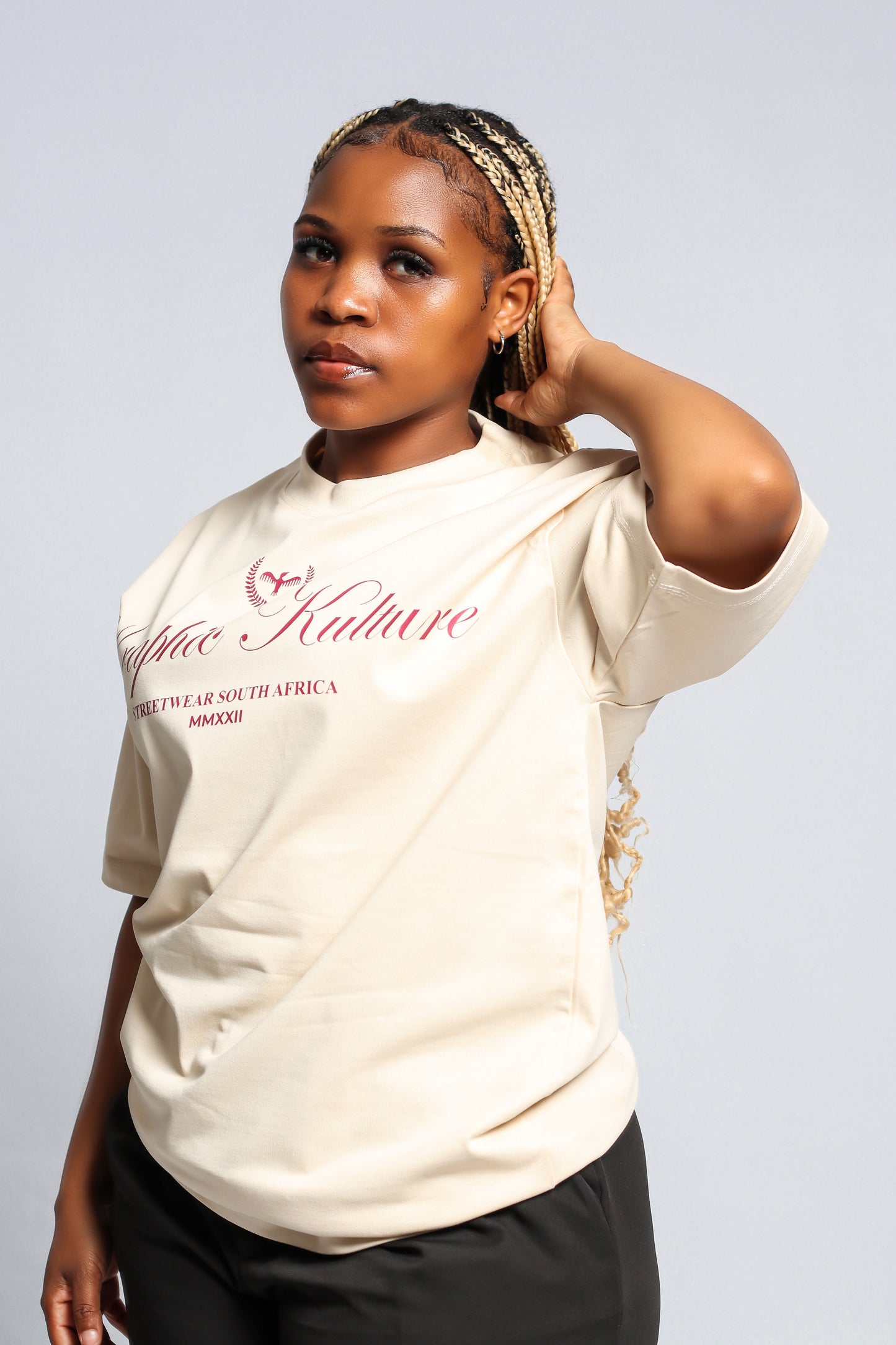 KRAPHIC UNISEX KULTURE Heavyweight Oversized T-Shirt