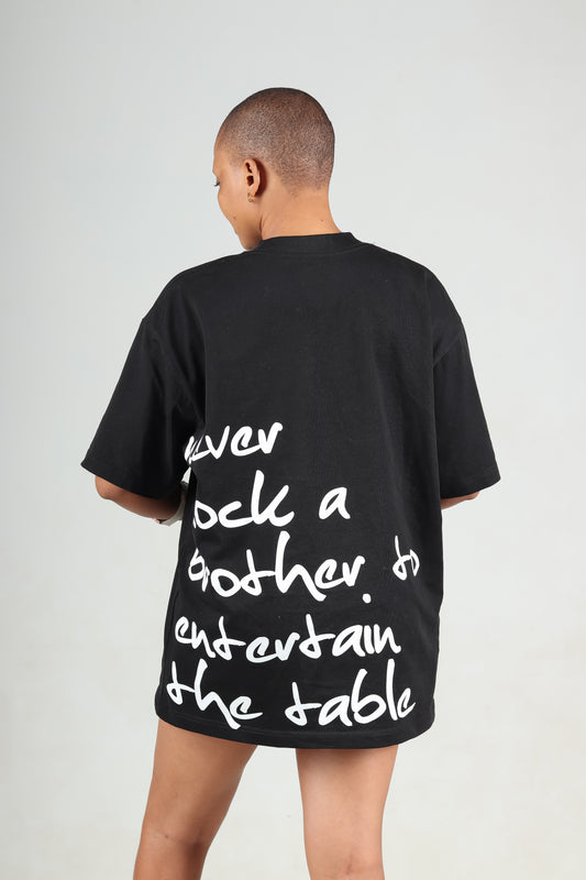 KRAPHIC UNISEX BROTHERS Heavyweight Oversized T-Shirt