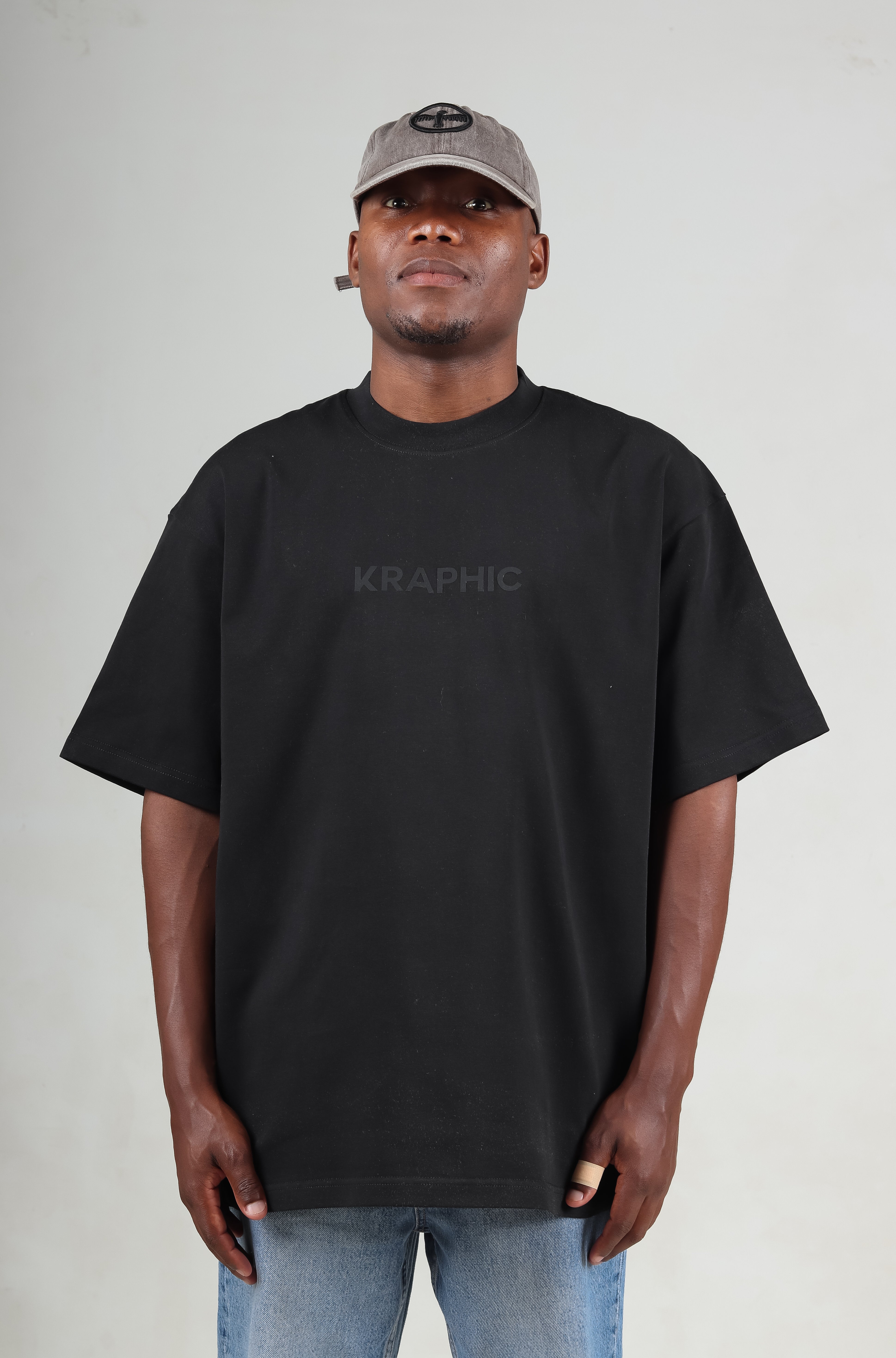 KRAPHIC UNISEX JESO Oversized Premium Cotton T-Shirt – Kraphic