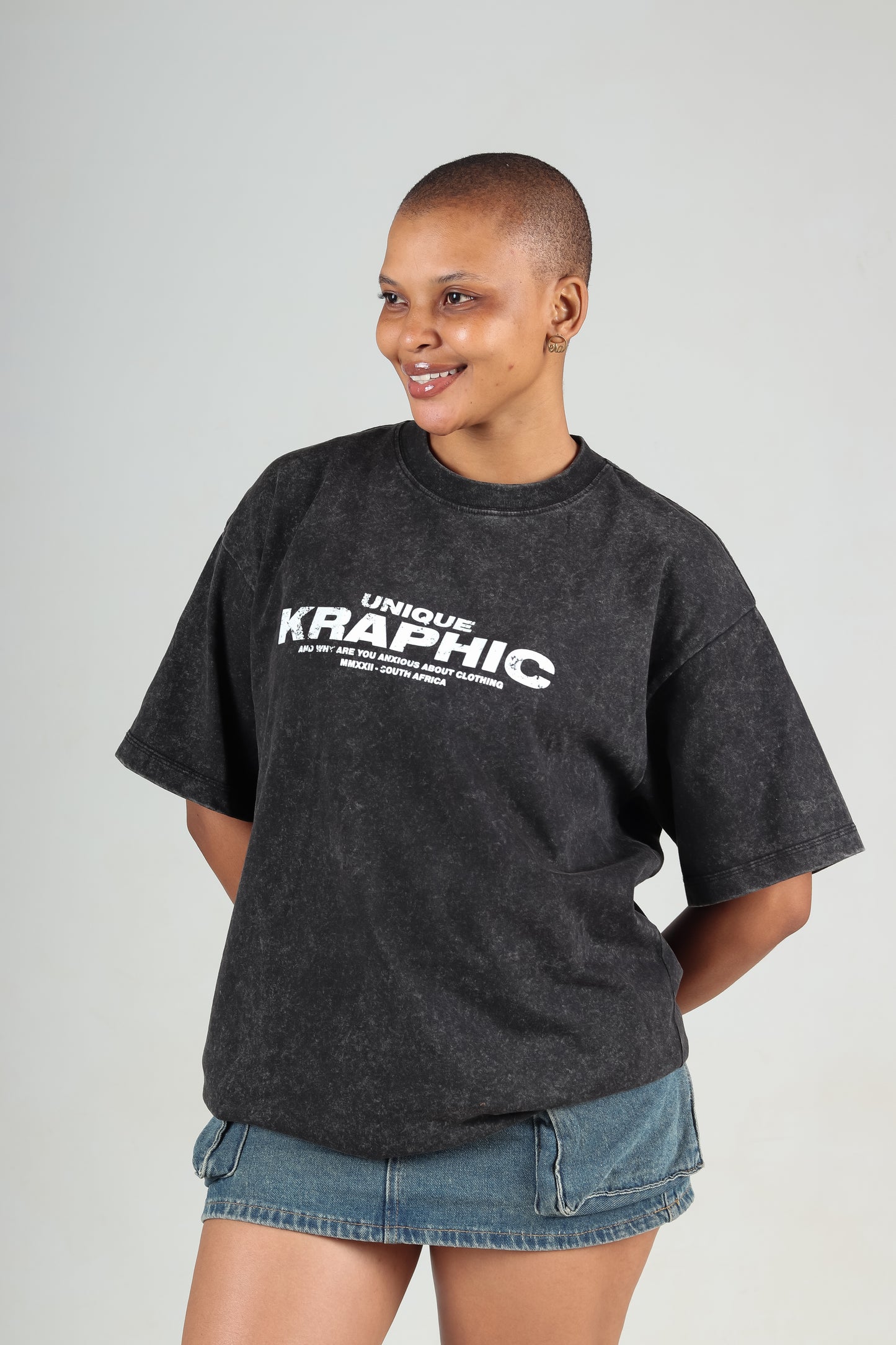 KRAPHIC UNISEX KASI FASHION Premium Oversized Classic T-Shirt