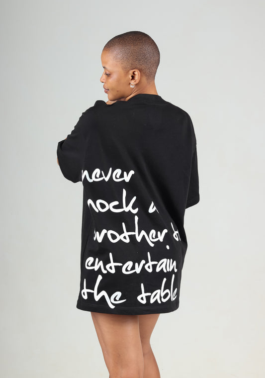 KRAPHIC UNISEX BROTHERS Heavyweight Oversized T-Shirt