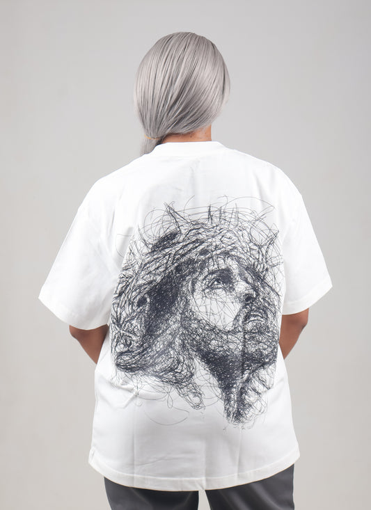KRAPHIC UNISEX ELIYA VI:IX-XIII Oversized Fit Premium Cotton Tee